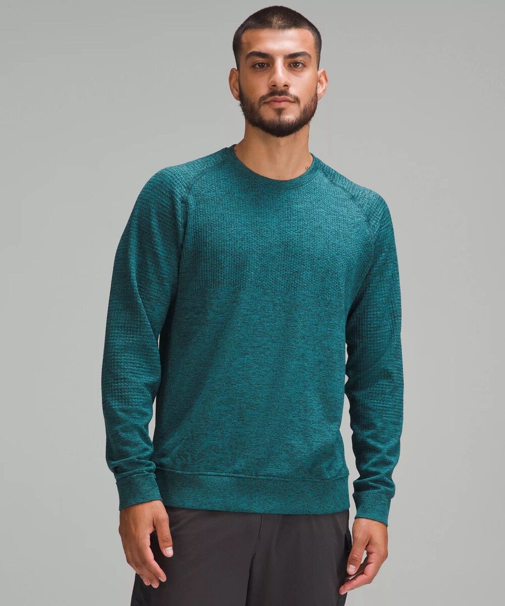 (H0) Lululemon Engineered Warmth Crewneck Sweater Mens,Sz M/L